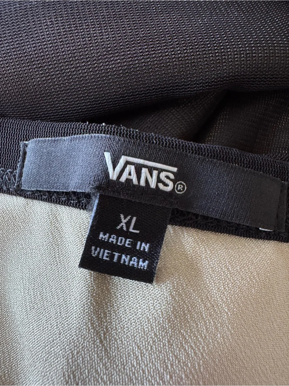 Vans Black Sheer Maxi Skirt